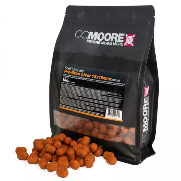 CC Moore Pro Stim Liver Shelf Life Dumbells