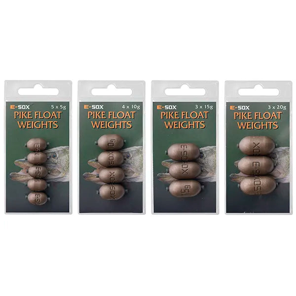 Drennan Esox Pike Float Weights Range