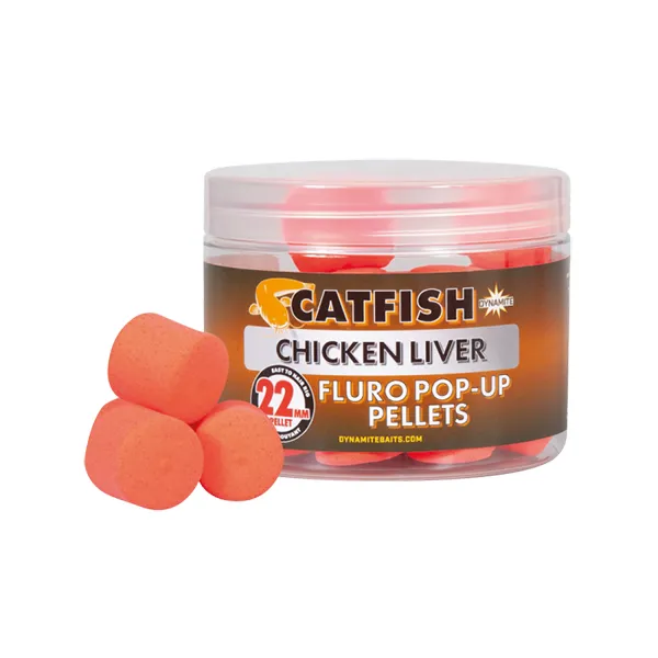 Dynamite Baits Catfish Chicken Liver Pop Up Pellets – St Ives Tackle