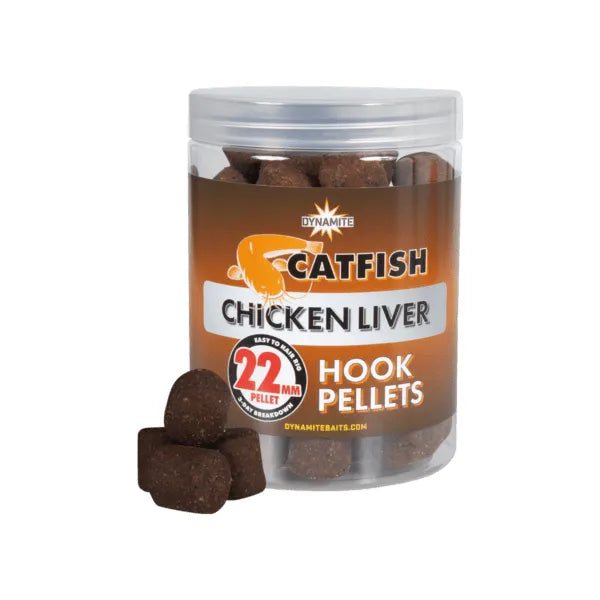 Dynamite Baits Catfish Pellets Chicken Liver 22mm