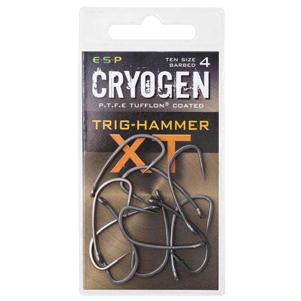 esp fishing hooks Cryogen Claw Hammer Barbed This is the same classic curve pattern previously known as the ESP Raptor ESP Cryogen TrigHammer XT Hooks