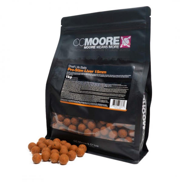 CC Moore Pro Stim Liver Boilies Shelf life 5kg