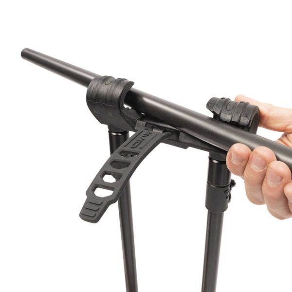 Avid Carp Lok Down Landing Net Holder In Use