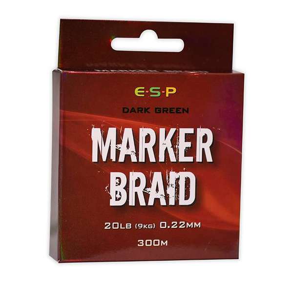 ESP Marker Braid 20lb Dark Green