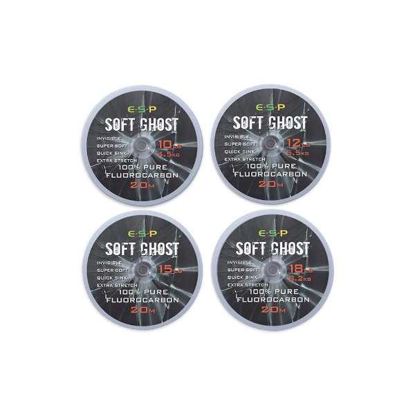 ESP Soft Ghost Fluorocarbon Hooklink