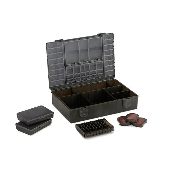 fox edges medium tackle box loaded