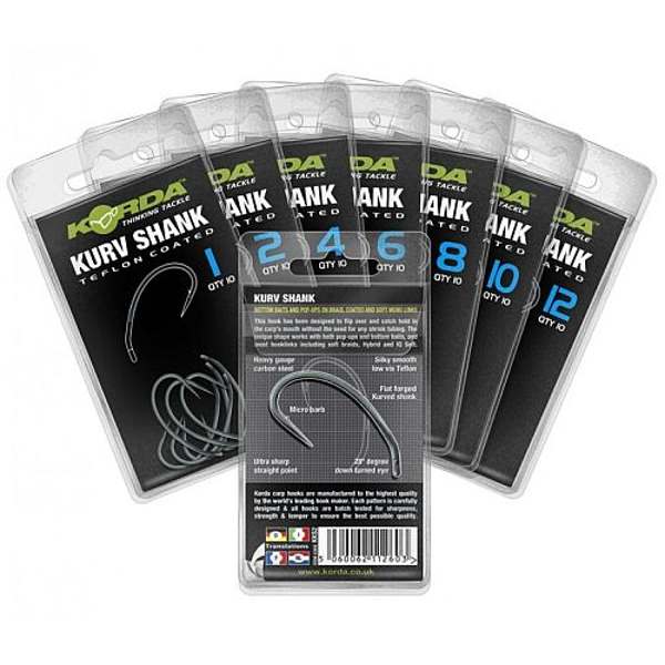 Korda Kurv Shank Hook