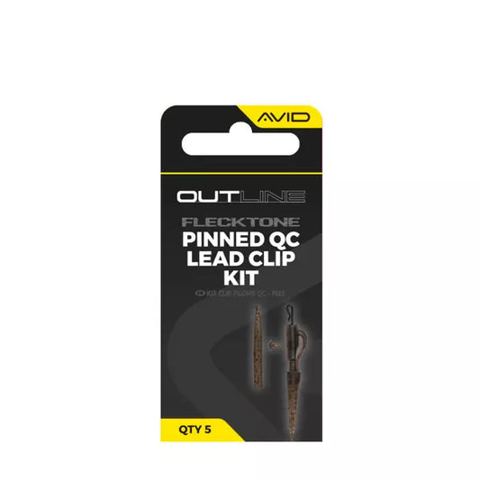 Avid Outline Flecktone Pinned QC Leadclip Kit