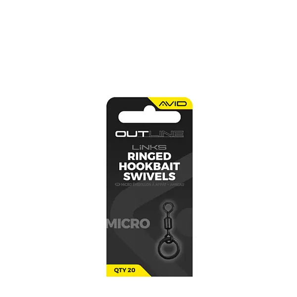 Avid Ringed Hookbait Swivels