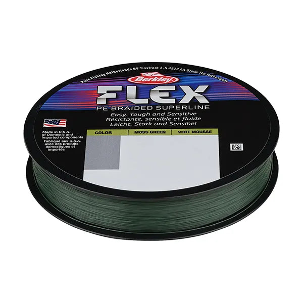 Berkley Flex Braided Mainline Moss Green