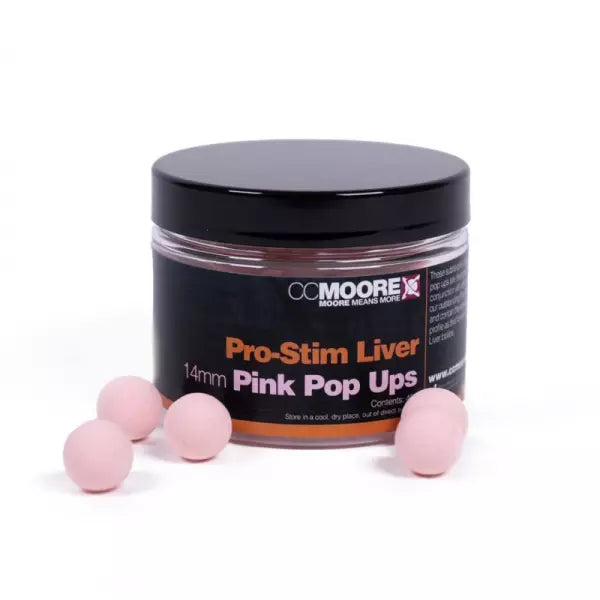 CC Moore Pro Stim Liver 14mm Pink Pop Ups