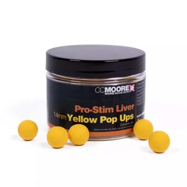 CC Moore Pro Stim Liver Yellow Popups