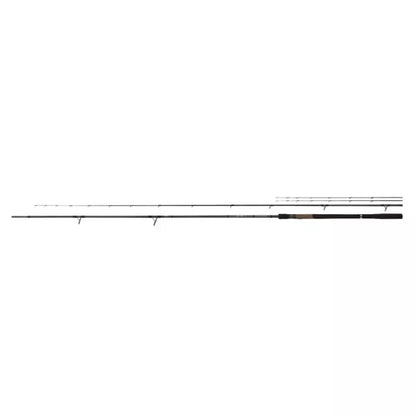 Fishing rod on a white background