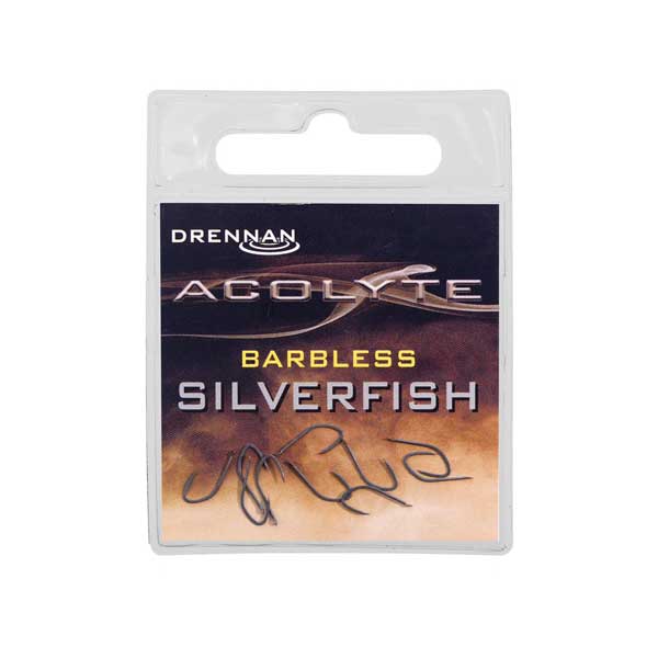 Drennan Acolyte Silverfish Spade End Hooks