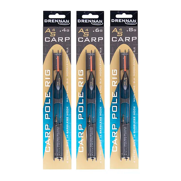 Drennan AS4 Carp Pole Rigs