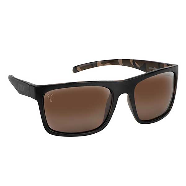 Fox Avius Black and Camo Polarised Sunglasses