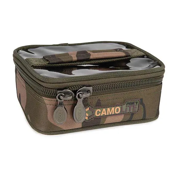 Fox Camolite Small Rigid Lead and Bits Bag Closed