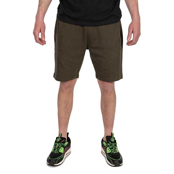 Fox Collection Green & Black Jogger Shorts