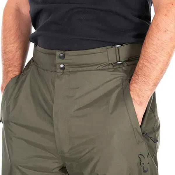 Fox Collection Winter Suit Green Trousers Waist Detail