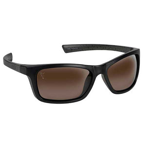 Fox Collection Green/Black Polarised Sunglasses