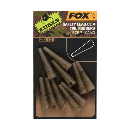 Fox Camo Safety Lead Clip Tail Rubbers