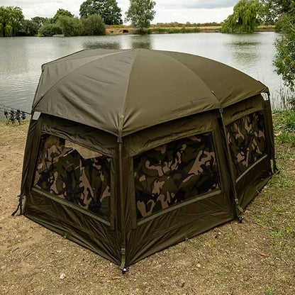 Fox Frontier II X Bivvy Rear View with Vents