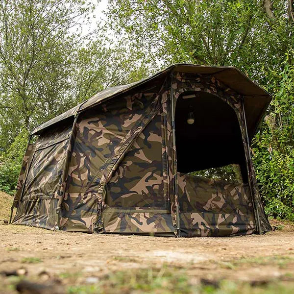 Fox Frontier II X Camo Bivvy In Use