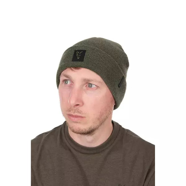 Fox Green Black Beanie Hat