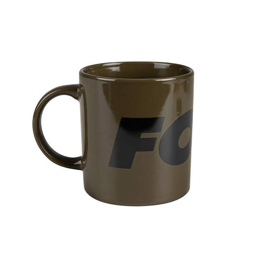 Fox Green Black Ceramic Mug