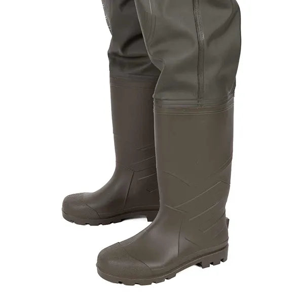 Fox Khaki HD Chest Wader Boots