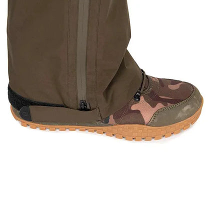 Fox Khaki Sherpa Tec Salopettes Boot Fitting