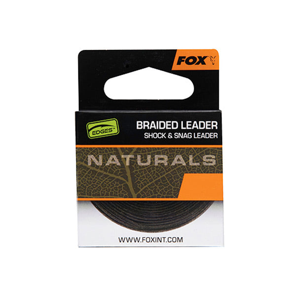 Fox Edges Naturals Braided Shock Leader