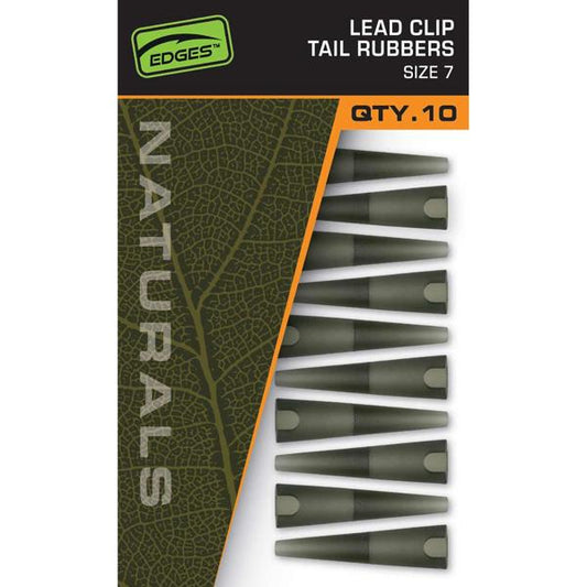 Fox Edges Naturals S 7 Lead Clip Tail Rubbers