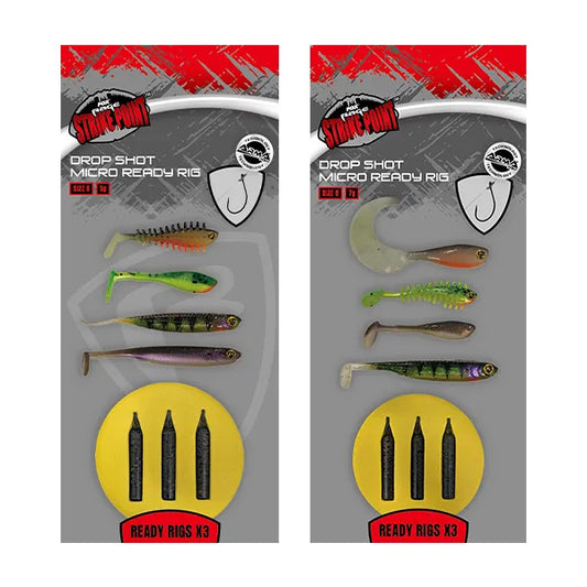 Fox Rage Drop Shot Micro Ready Rigs