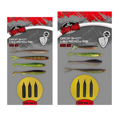 Fox Rage Drop Shot Mini Ready Rigs – St Ives Tackle