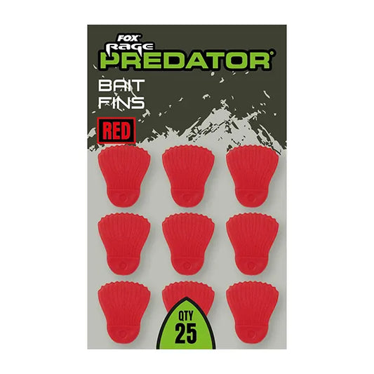 Fox Rage Predator Bait Fins Red