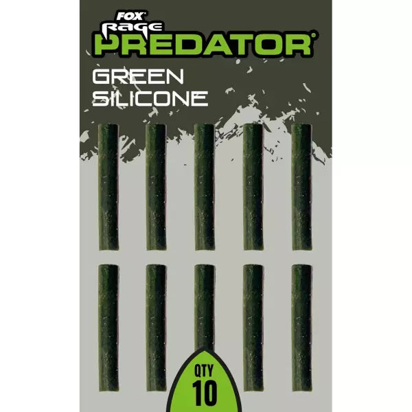 Fox Rage Predator Green Sliicone Sleeves