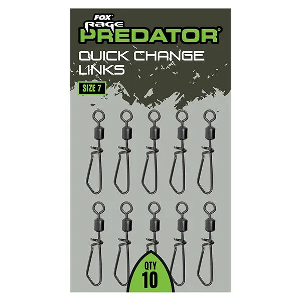 Fox Rage Predator Quick Change Trace Links