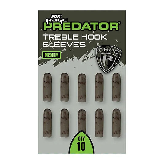 Fox Rage Predator Camo Treble Hook Sleeves