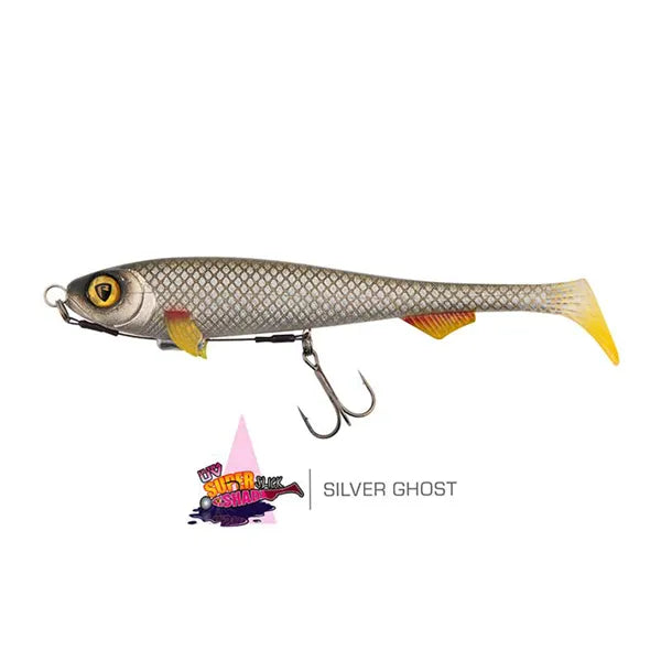 Fox Rage Super Slick Shad 18cm Silver Ghost