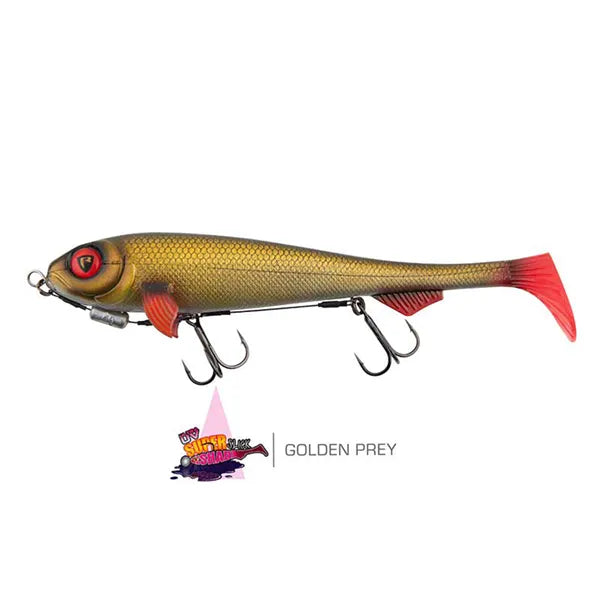 Fox Rage Super Slick Shad 23cm Golden Prey