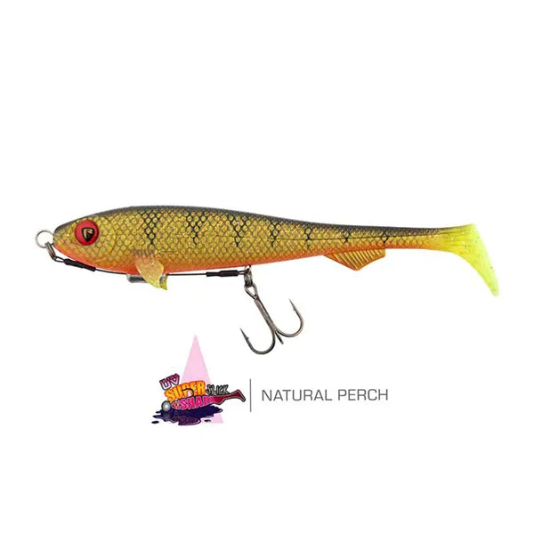 Fox Rage Super Slick Shad 18cm Natural Perch