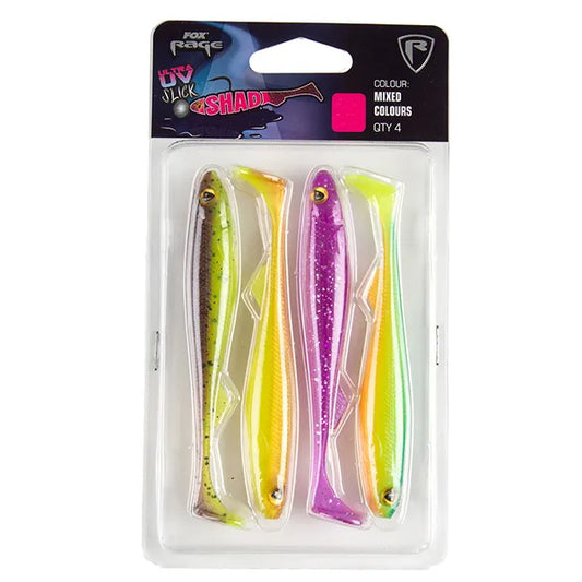 Fox Rage Ultra UV Slick Shad Mixed Pack