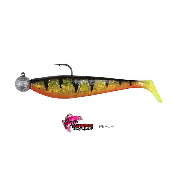 Fox Rage Ultra UV Zander Pro Shad 12cm Perch