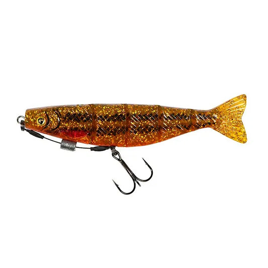 Fox Rage UV Pro Shad Jointed Loaded 14cm Goldie