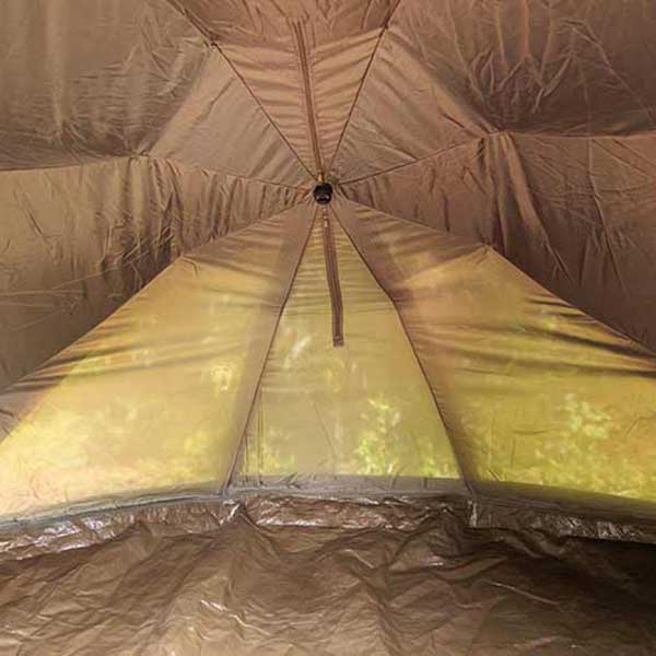 Fox Retreat Brolly System Set Up Inner Dome Fitted