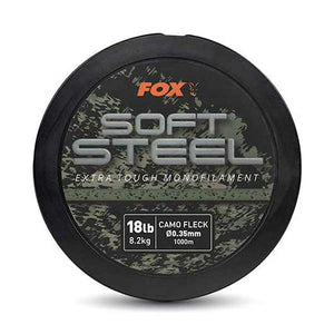 Fox Soft Steel Camo Fleck Mono 18lb
