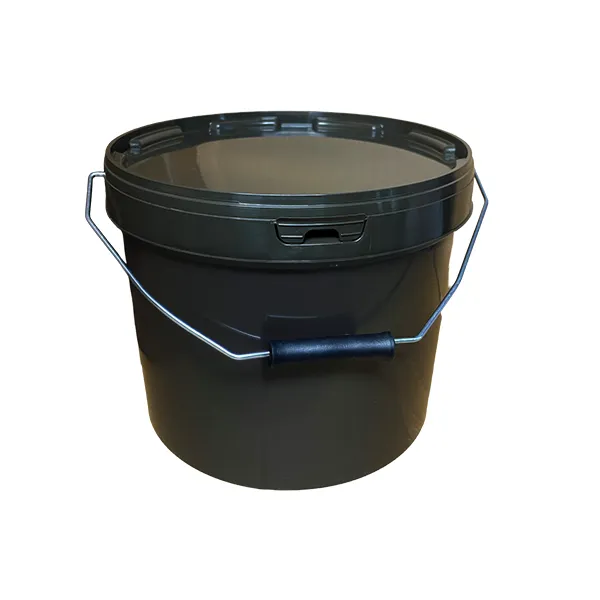Round Fishing Bait Bucket Green