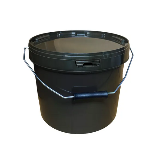 Round Fishing Bait Bucket Green