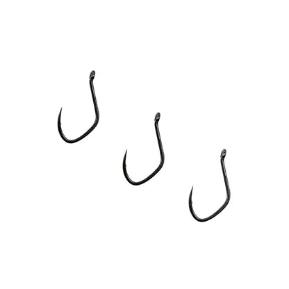Guru Kaizen Eyed Barbed Hooks Close Up